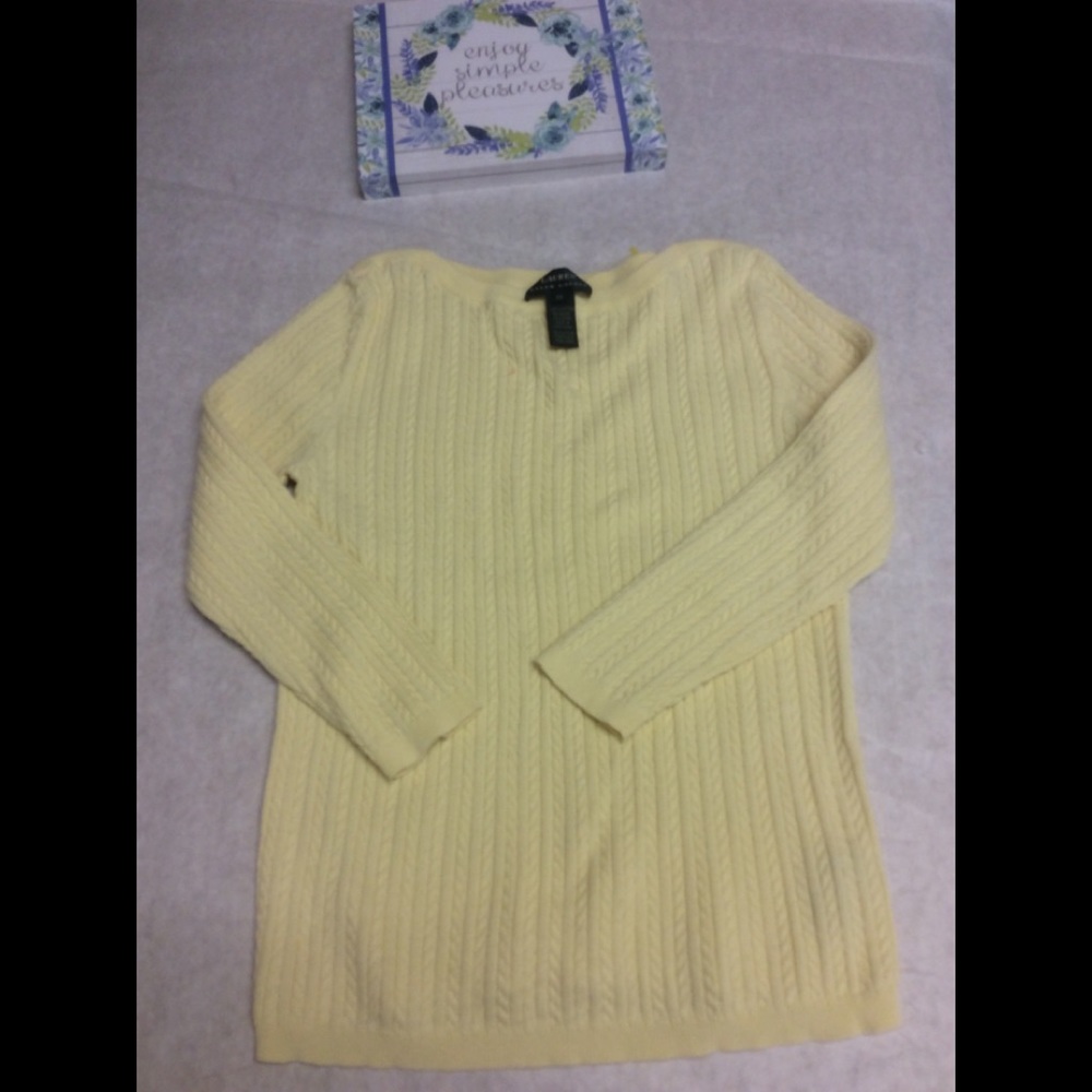 Lauren RL sweater Size XL